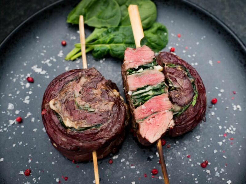 Flank-Steak Pinwheels