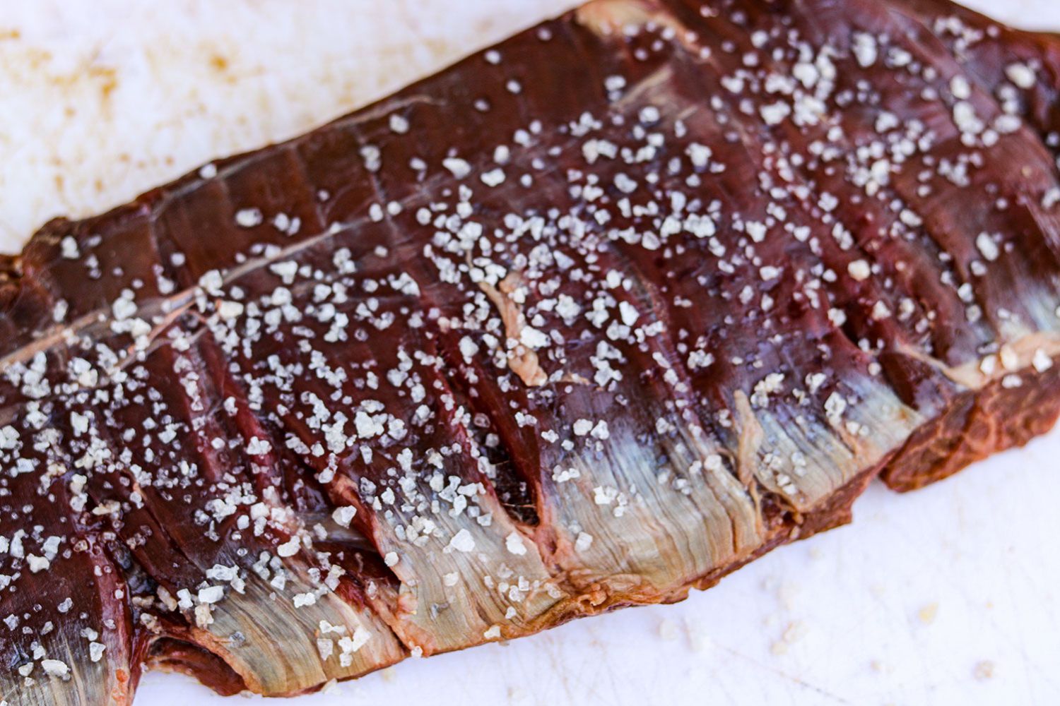 Skirt Steak mit Bärlauchbutter