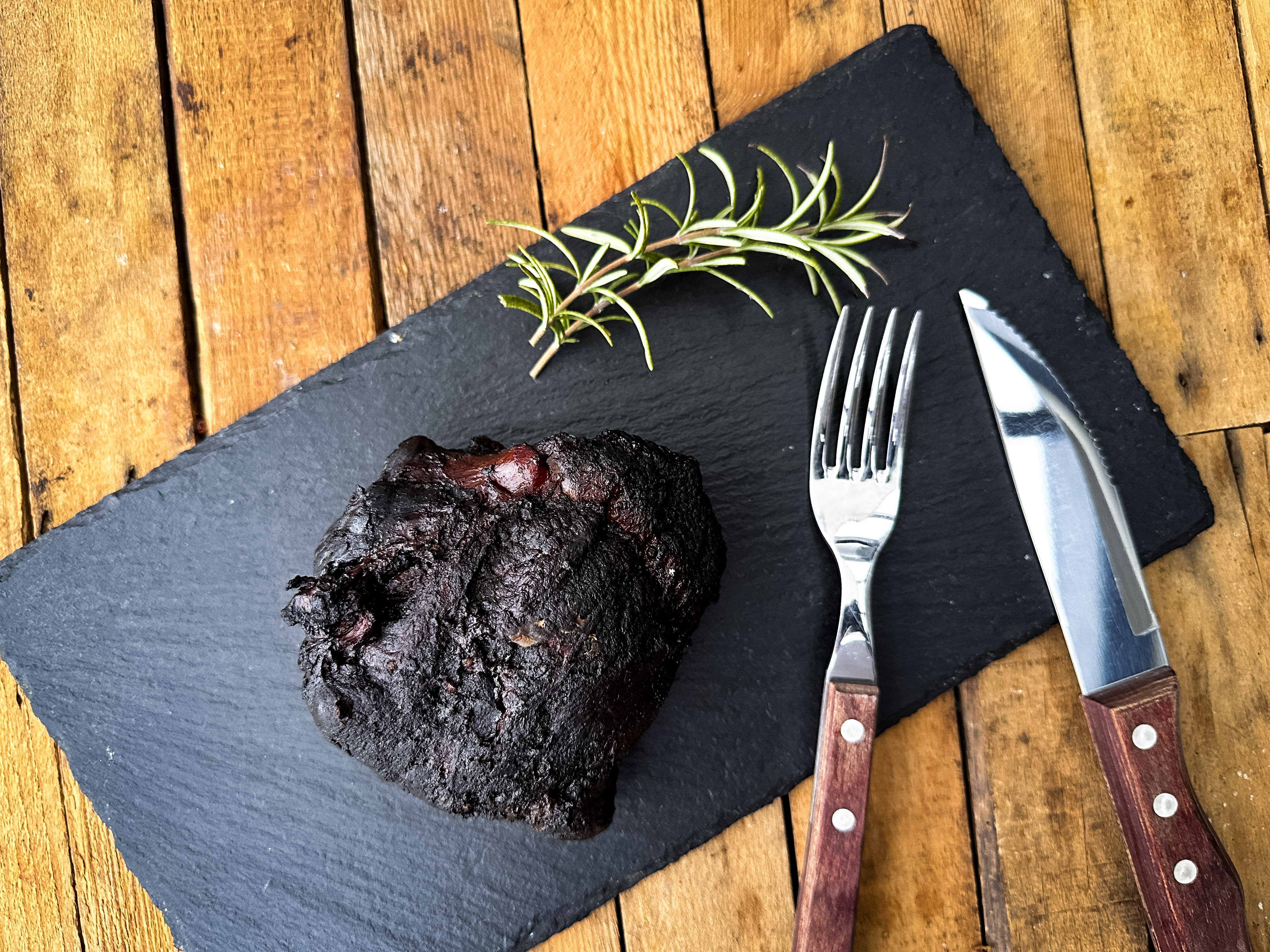 Rohes Ochsenbäckchen Wet Aged mit feiner Marmorierung