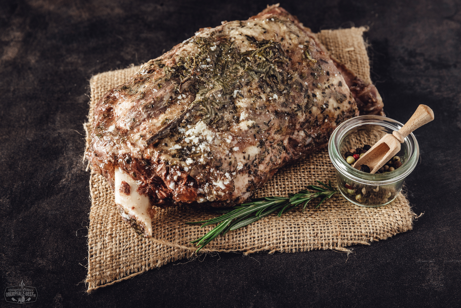 Sous Vide vorgegarte Lammschulter vom Lamm