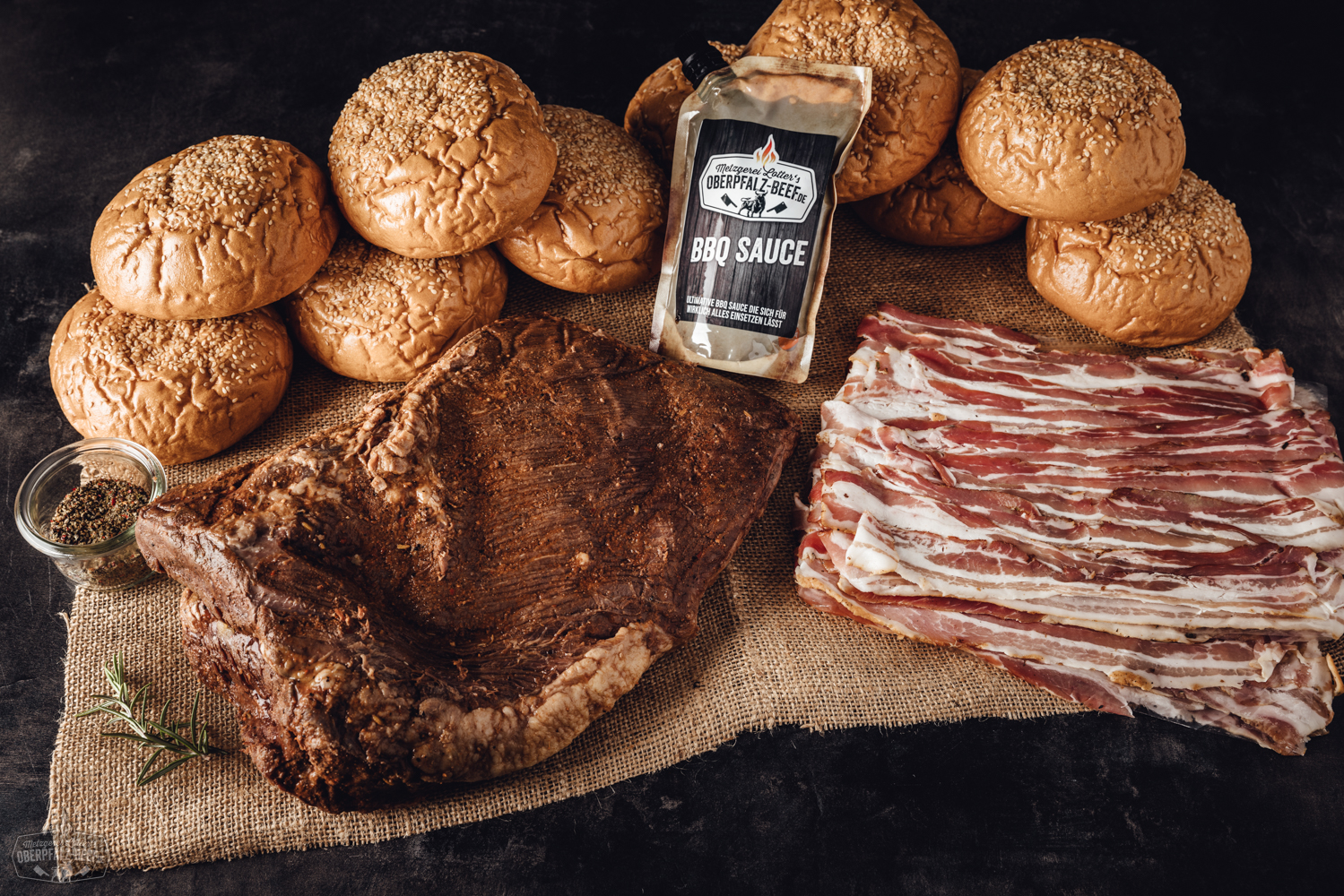 Sous Vide vorgegarte Beef Brisket Box