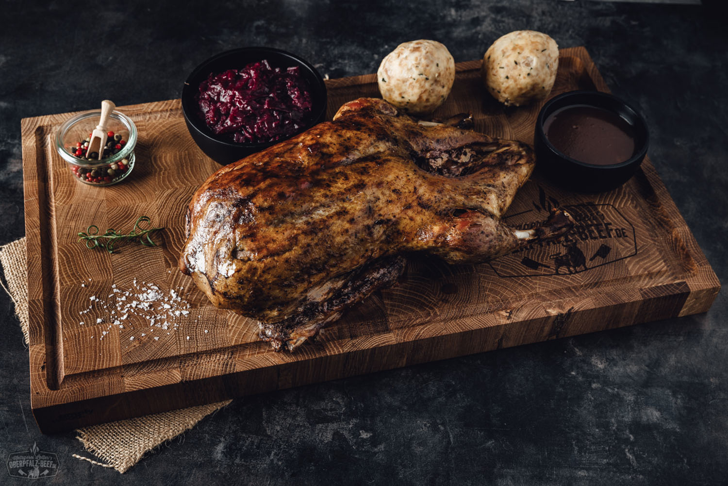 Oberpfälzer Entenbox Maxi mit frischen Entenstücken für eine regionale Spezialität – perfekt für traditionelle Gerichte.