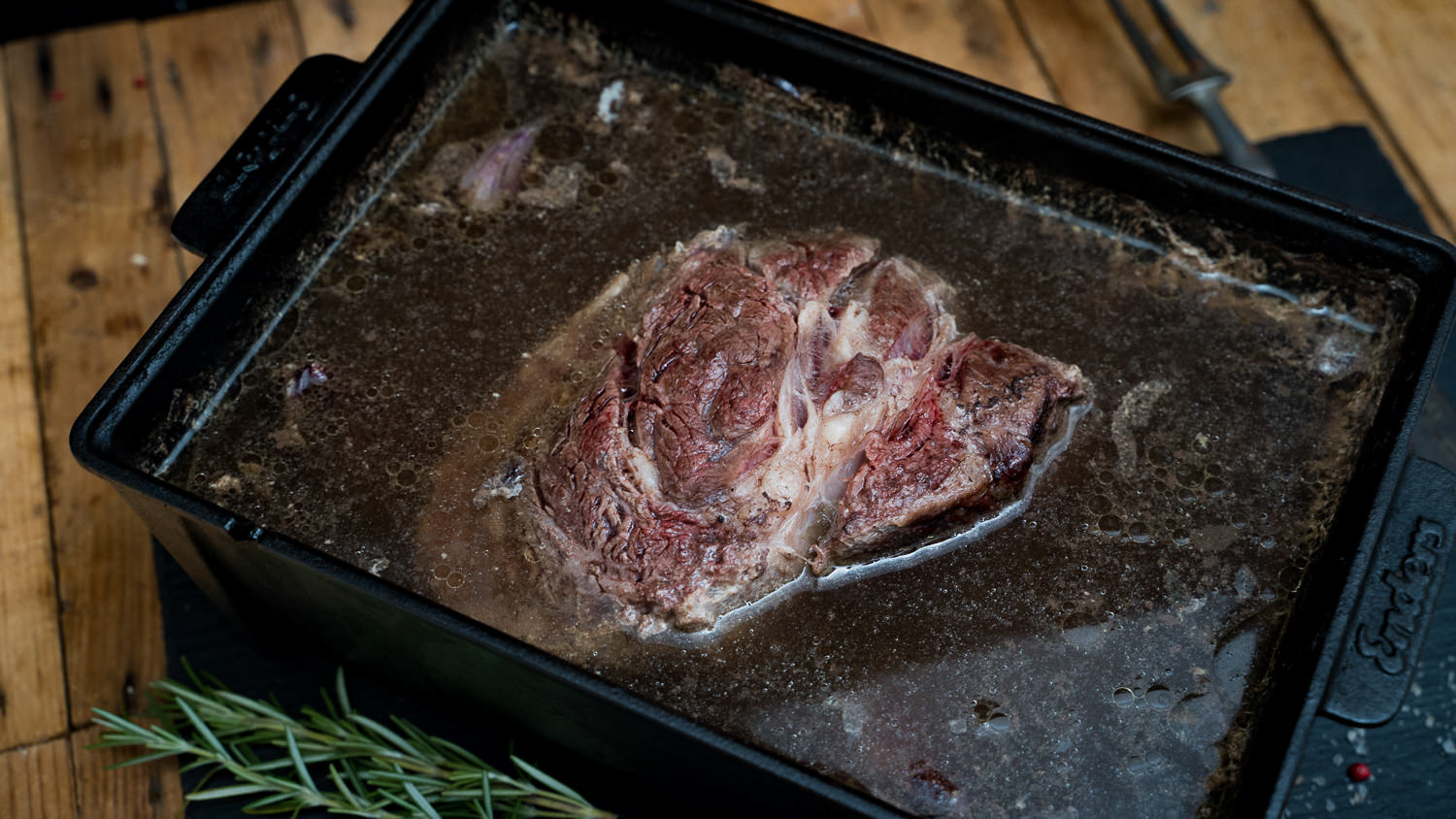 Suppenfleisch aus der hohen Rippe vom Rind