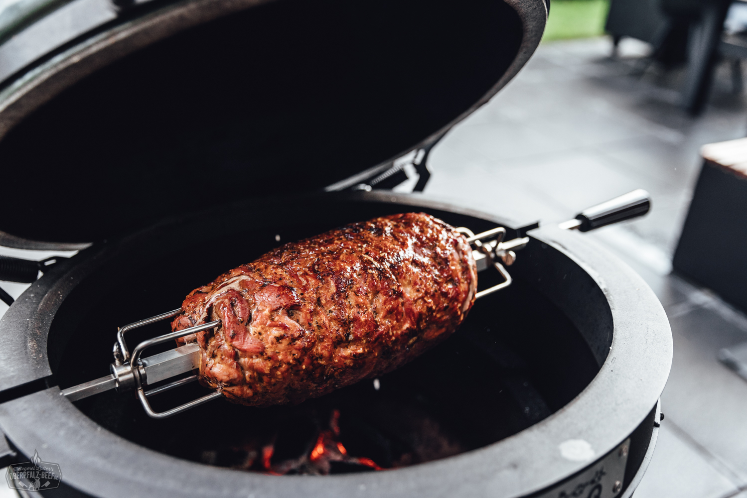 Döner Kebab Spieß vom Bauernhähnchen