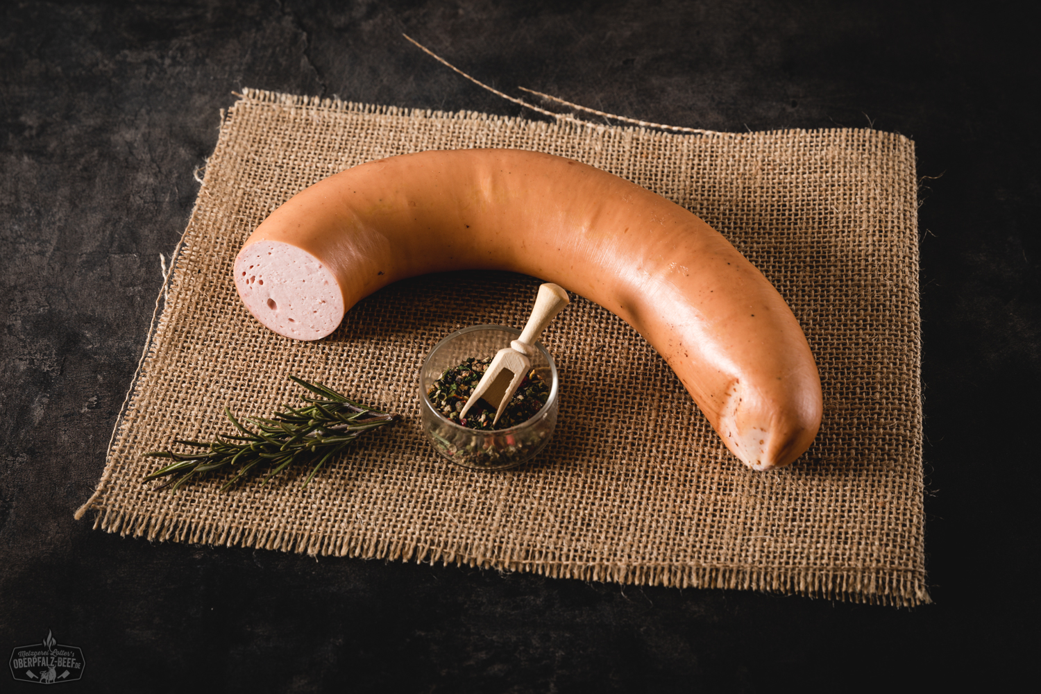 Fleischwurst am Stück