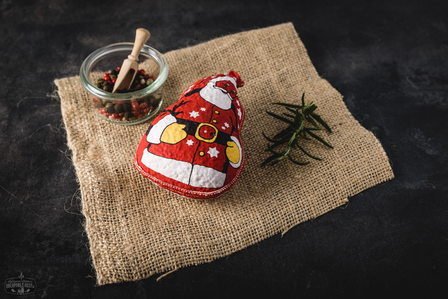 Weihnachtssalami Nikolaus