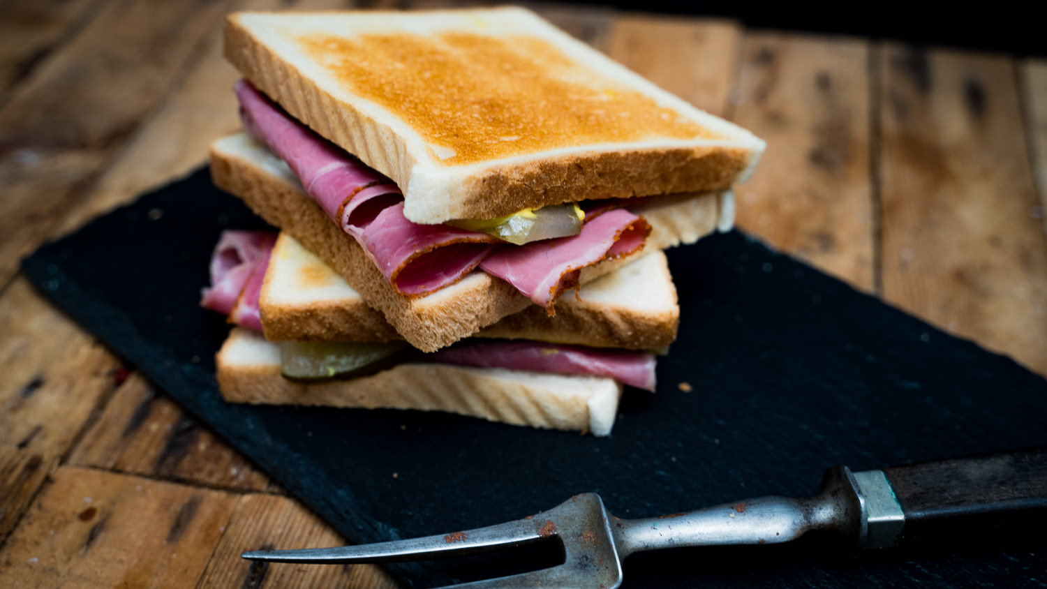 Pastrami Oberpfalz Style geschnitten