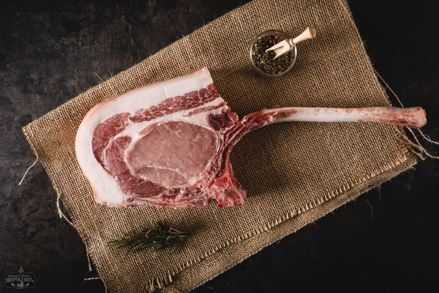 Tomahawk Steak vom Schwein classic